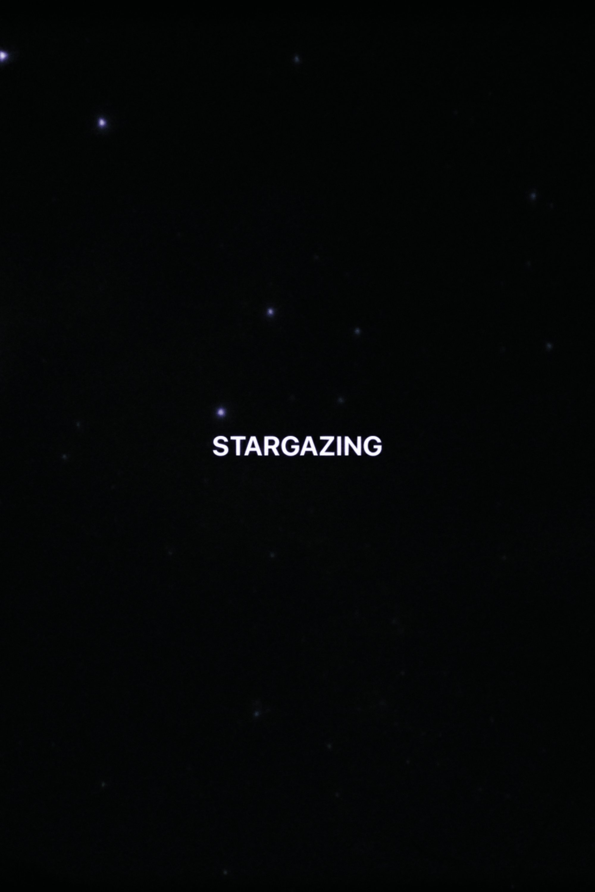 Stargazing