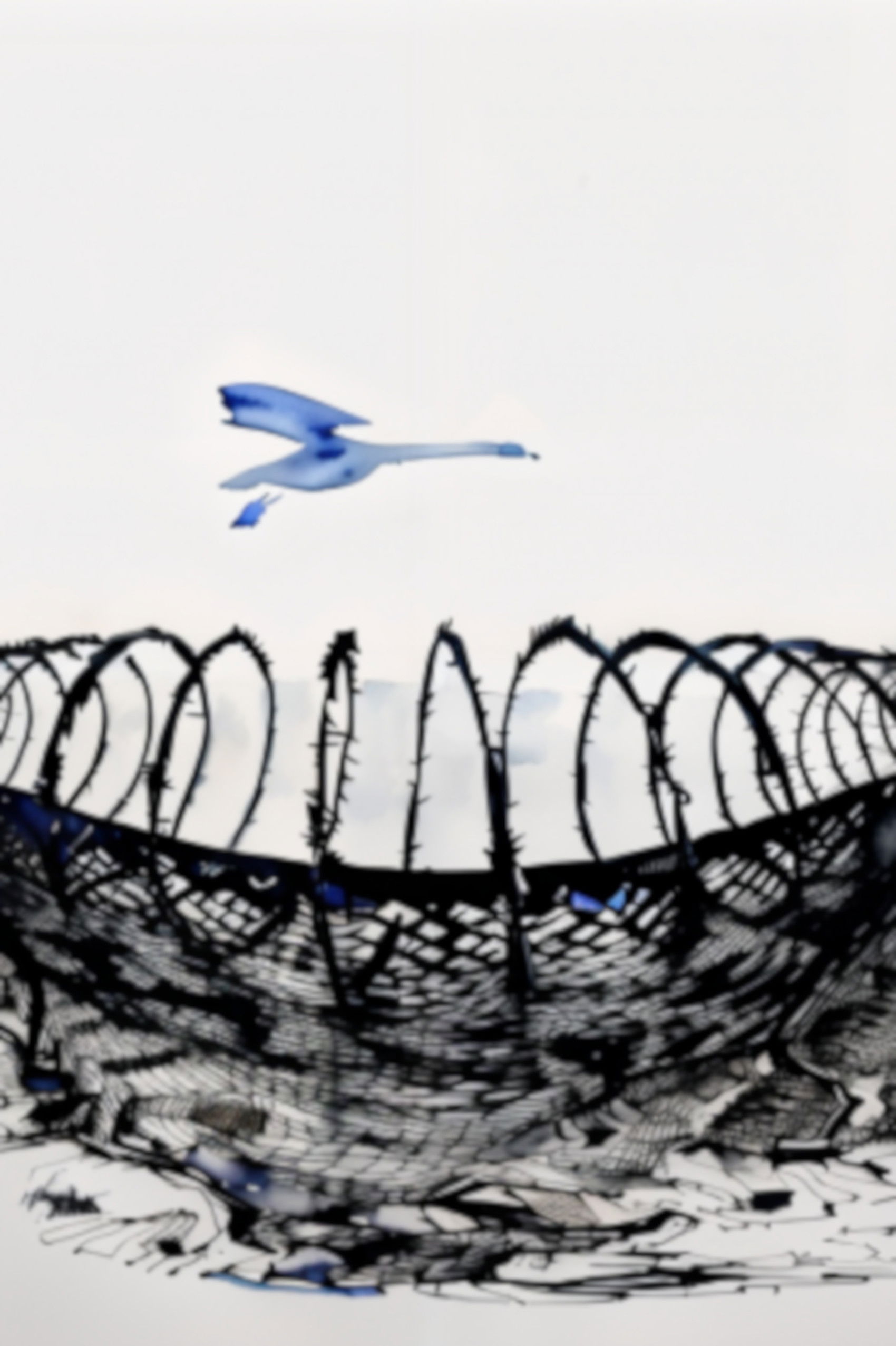 Ich Paddel mein Kanu 3 Meter unter der Zivilisation