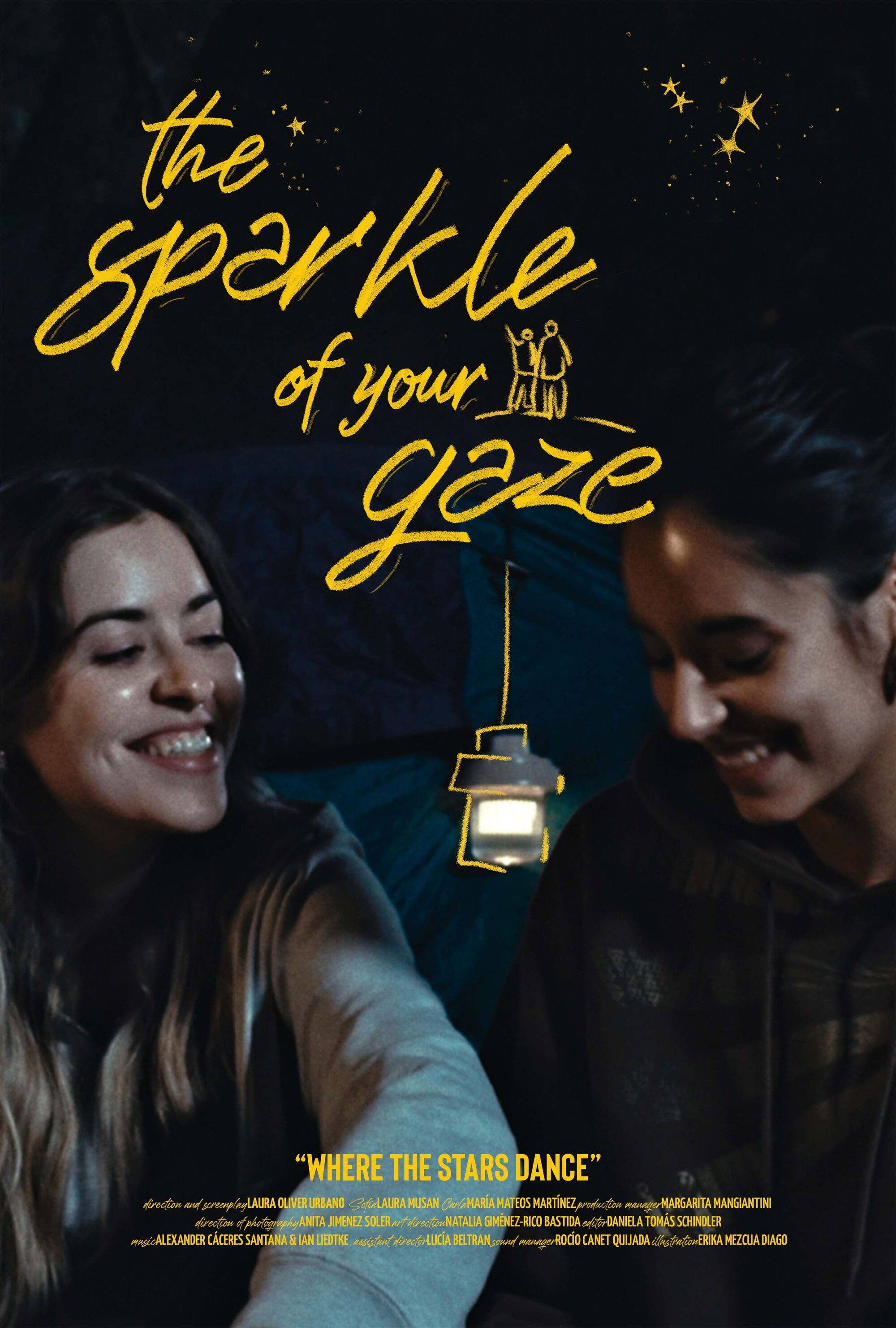 The sparkle of your gaze