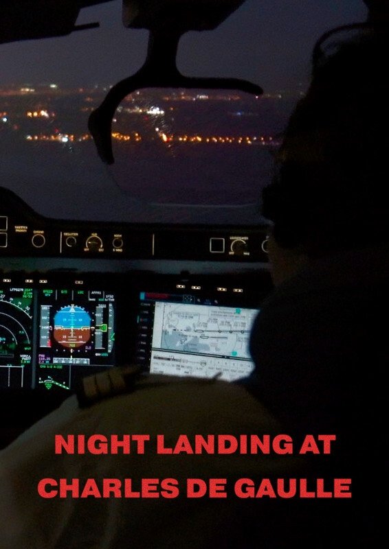 Night Landing At Charles De Gaulle