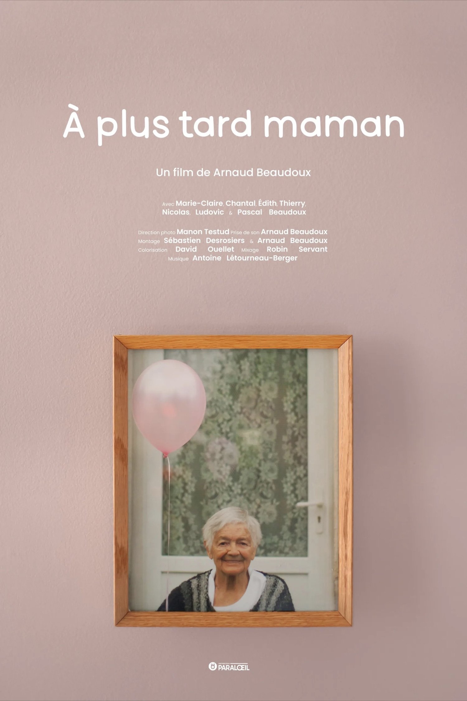 À plus tard maman