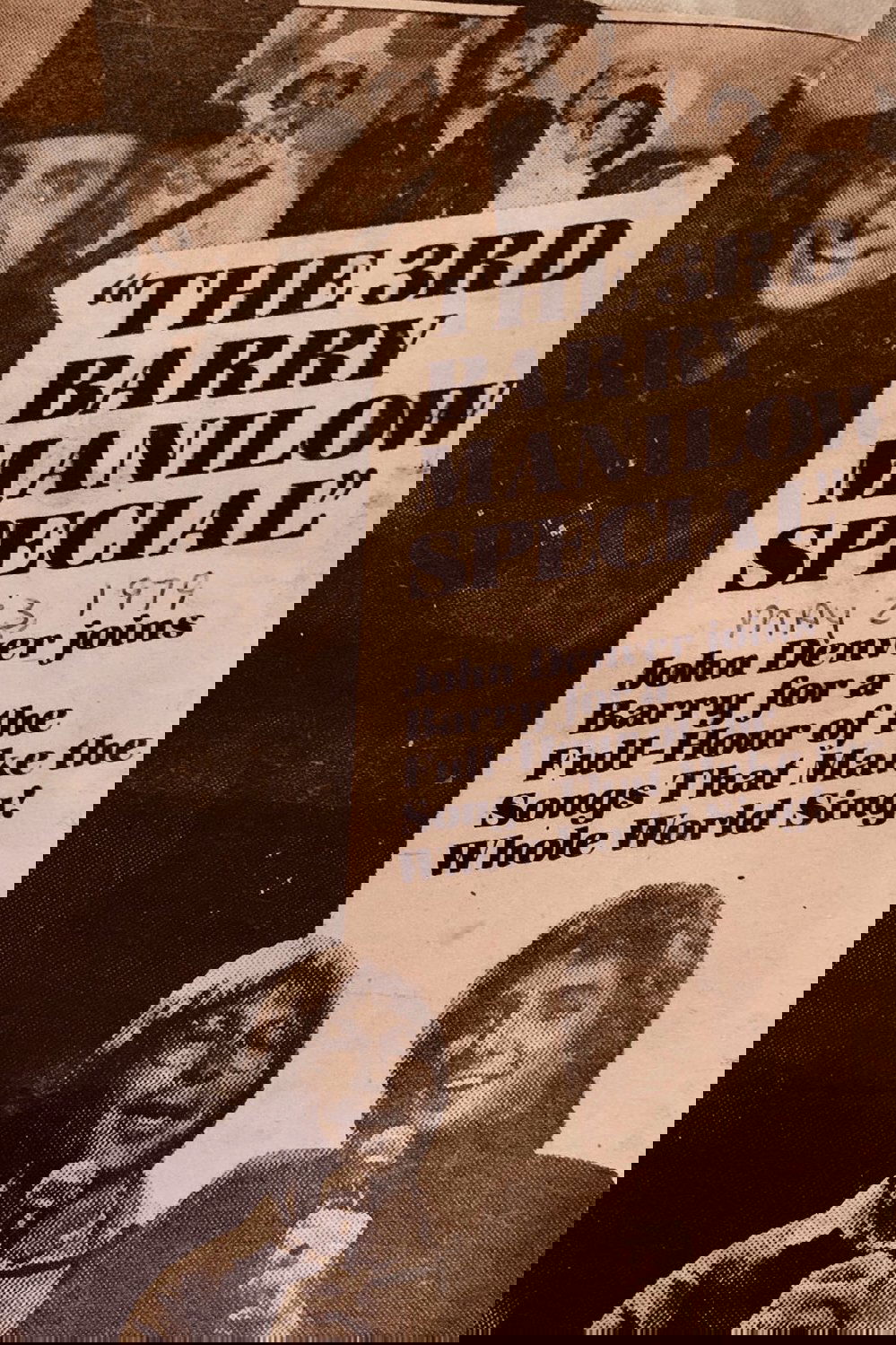 The 3rd Barry Manilow Special