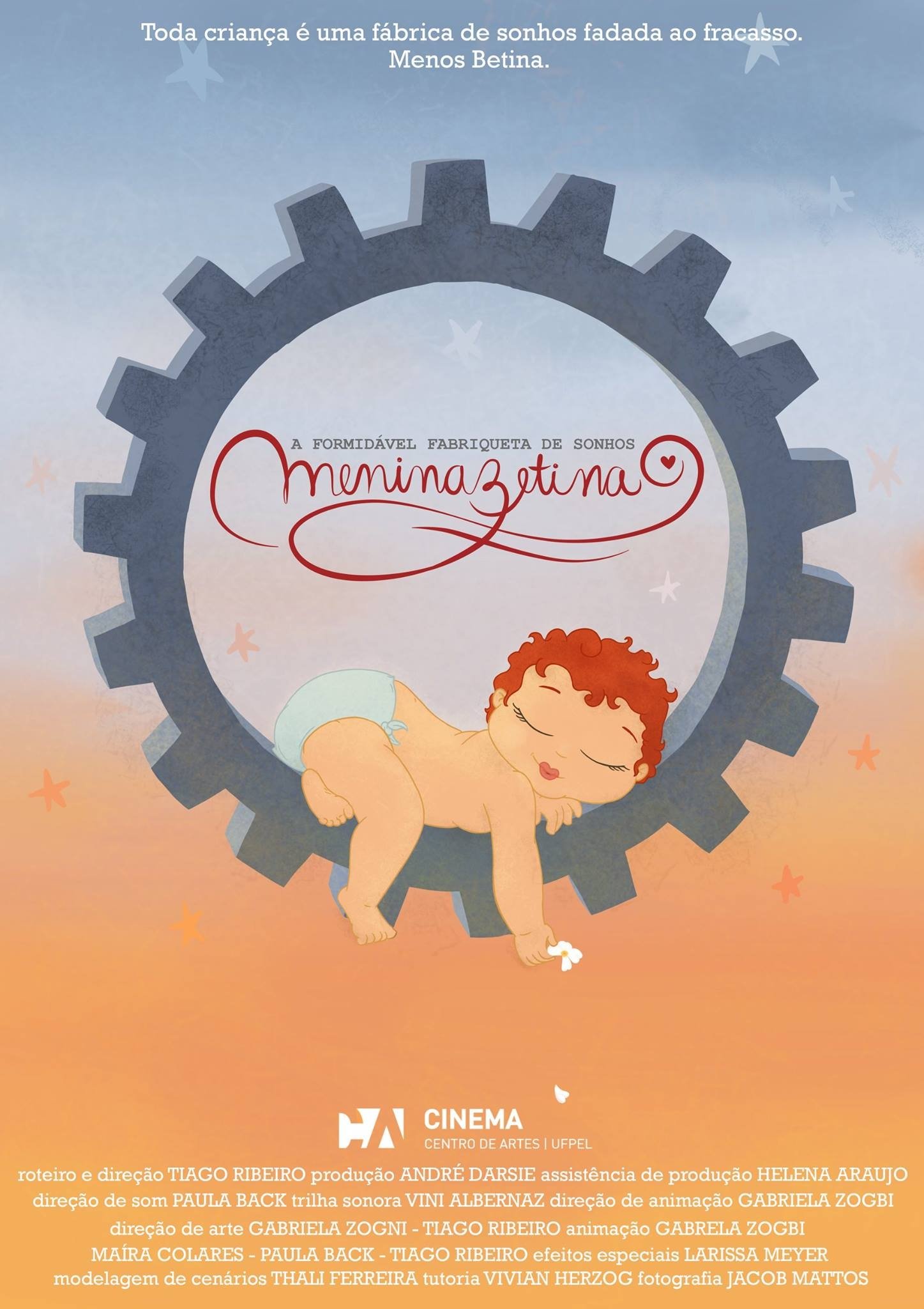 A Formidável Fabriqueta de Sonhos Menina Betina