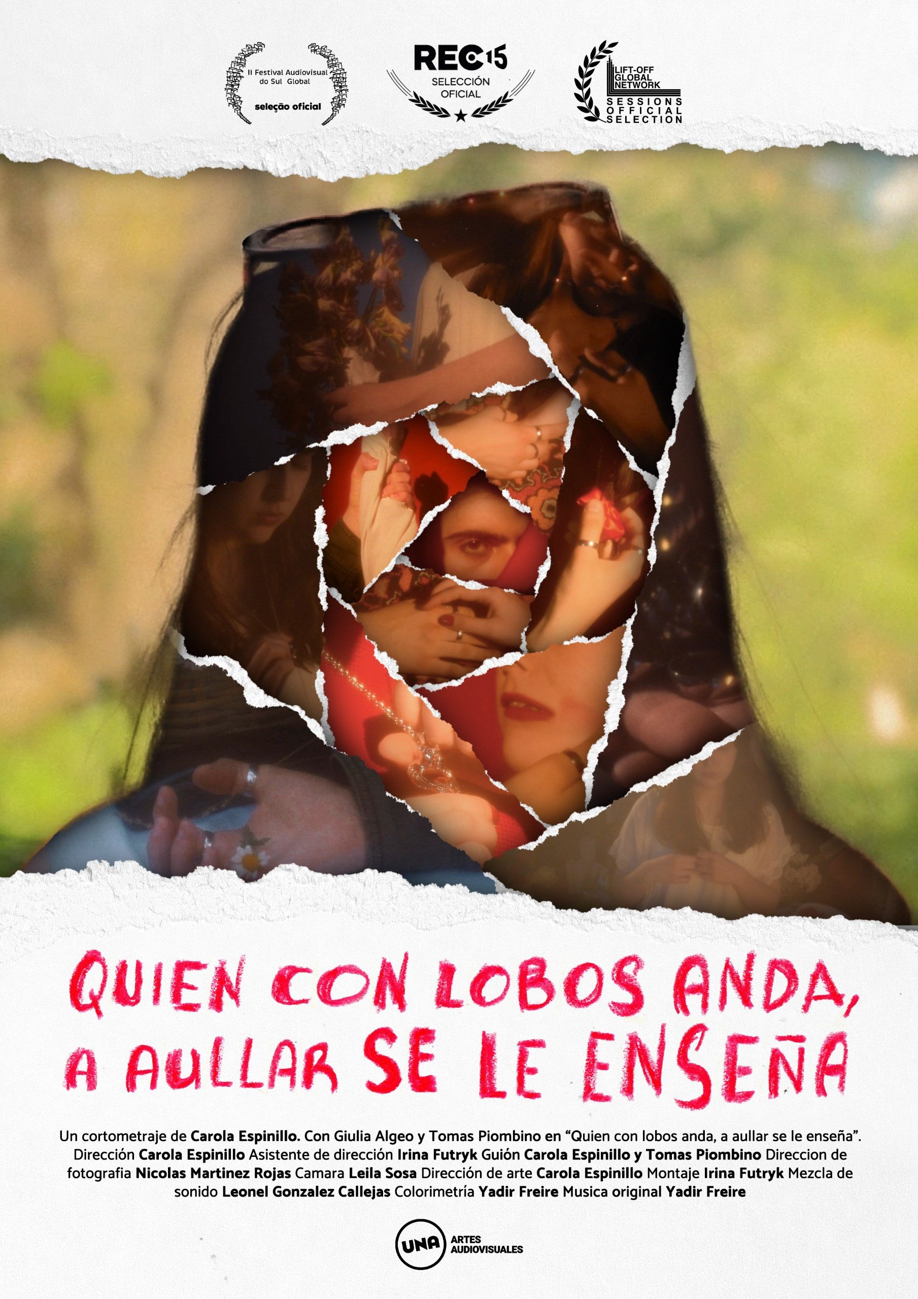 Quien con lobos anda,  a aullar se le enseña