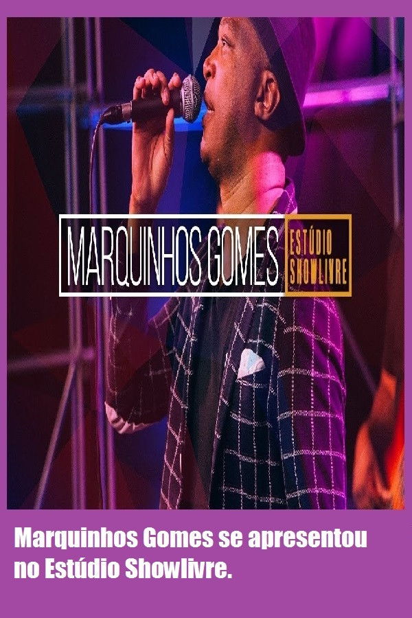 Marquinhos Gomes se apresentou no Estúdio Showlivre