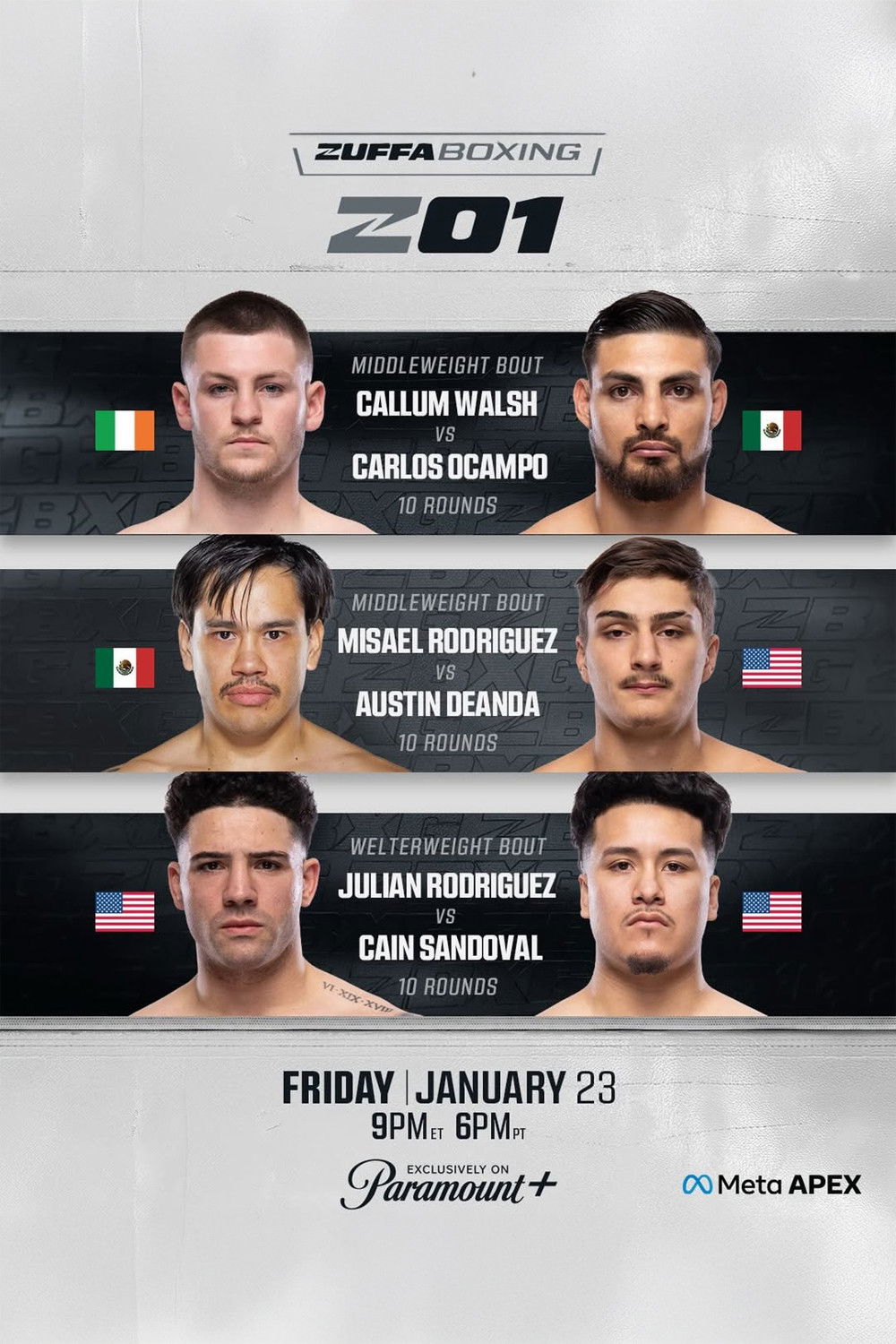 Callum Walsh vs. Carlos Ocampo