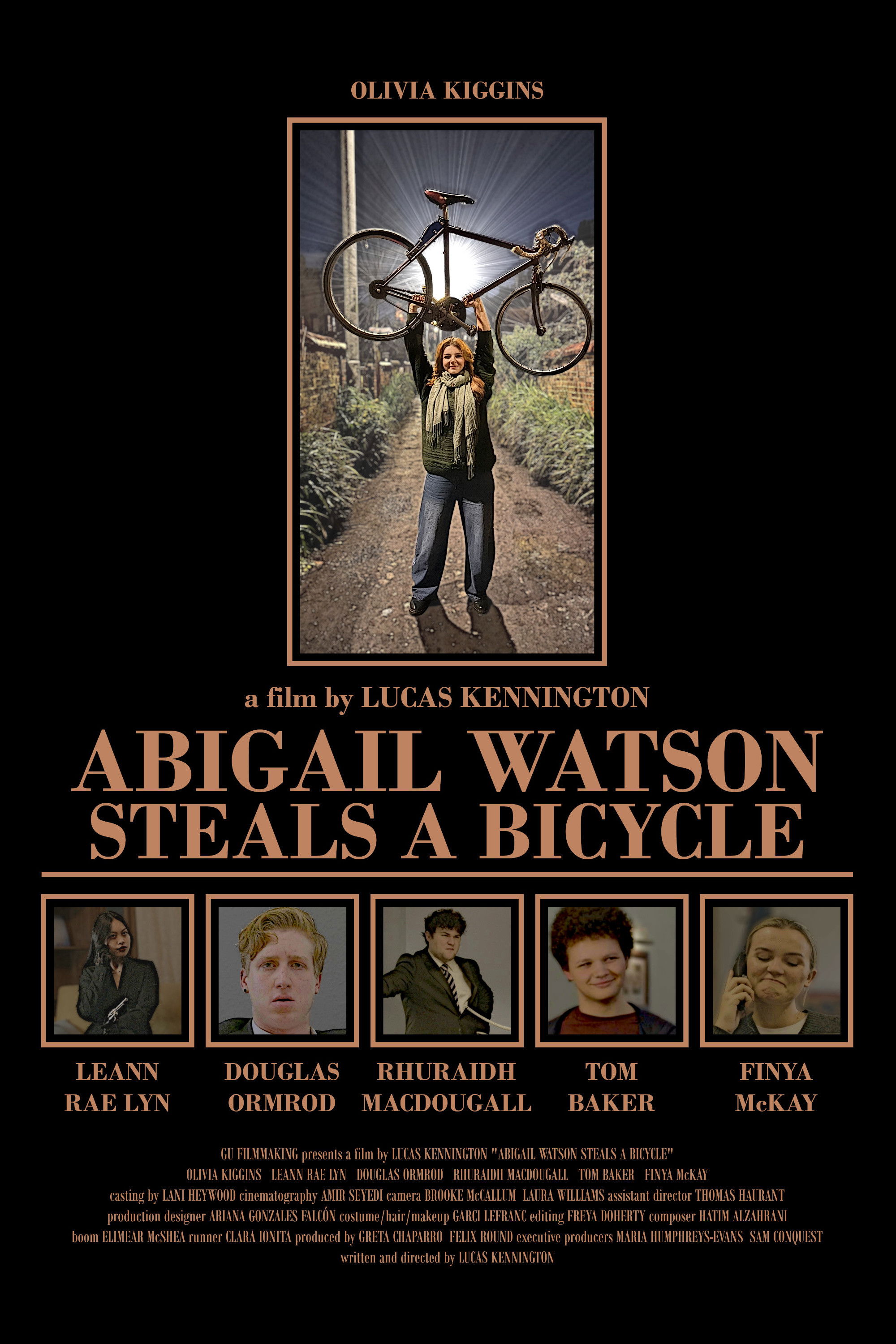 Abigail Watson Steals a Bicycle