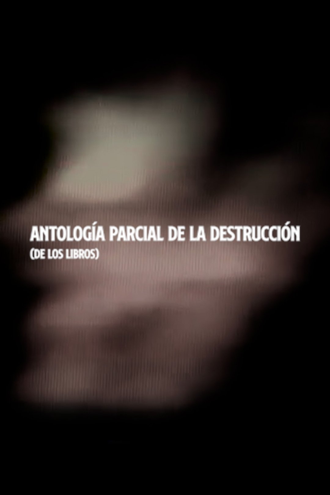 Partial Anthology of Destruction (of Books)