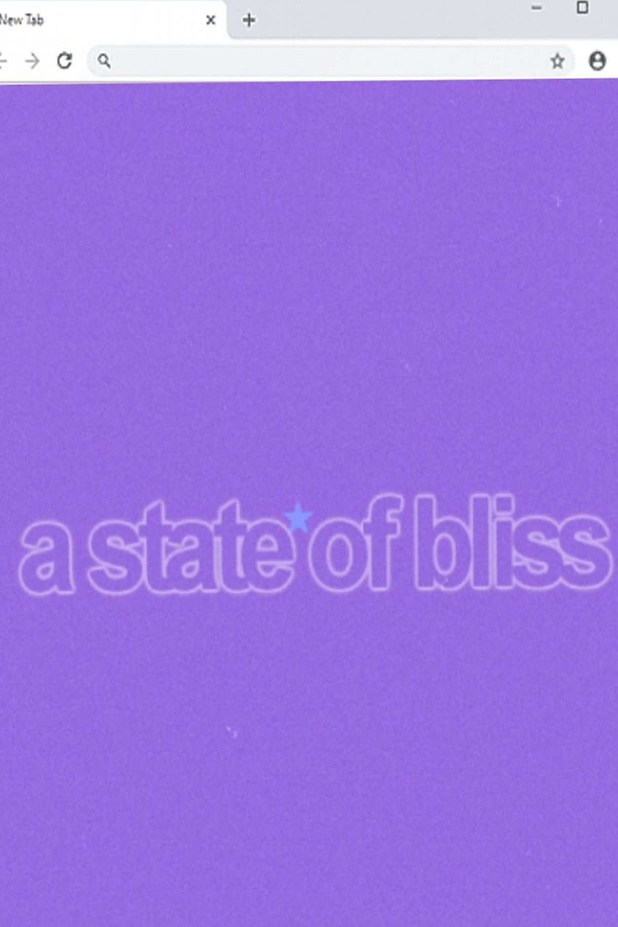 A State of Bliss