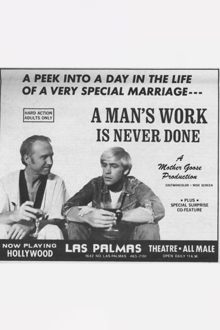 A Man's Work Is Never Done