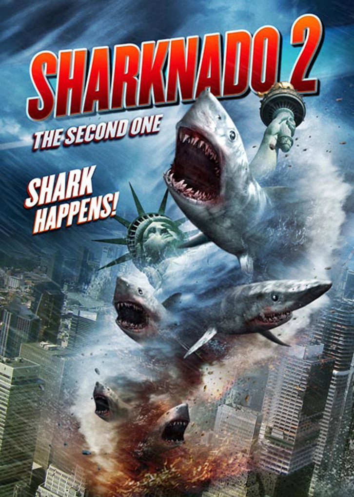 Poster for Sharknado 2: The Second One