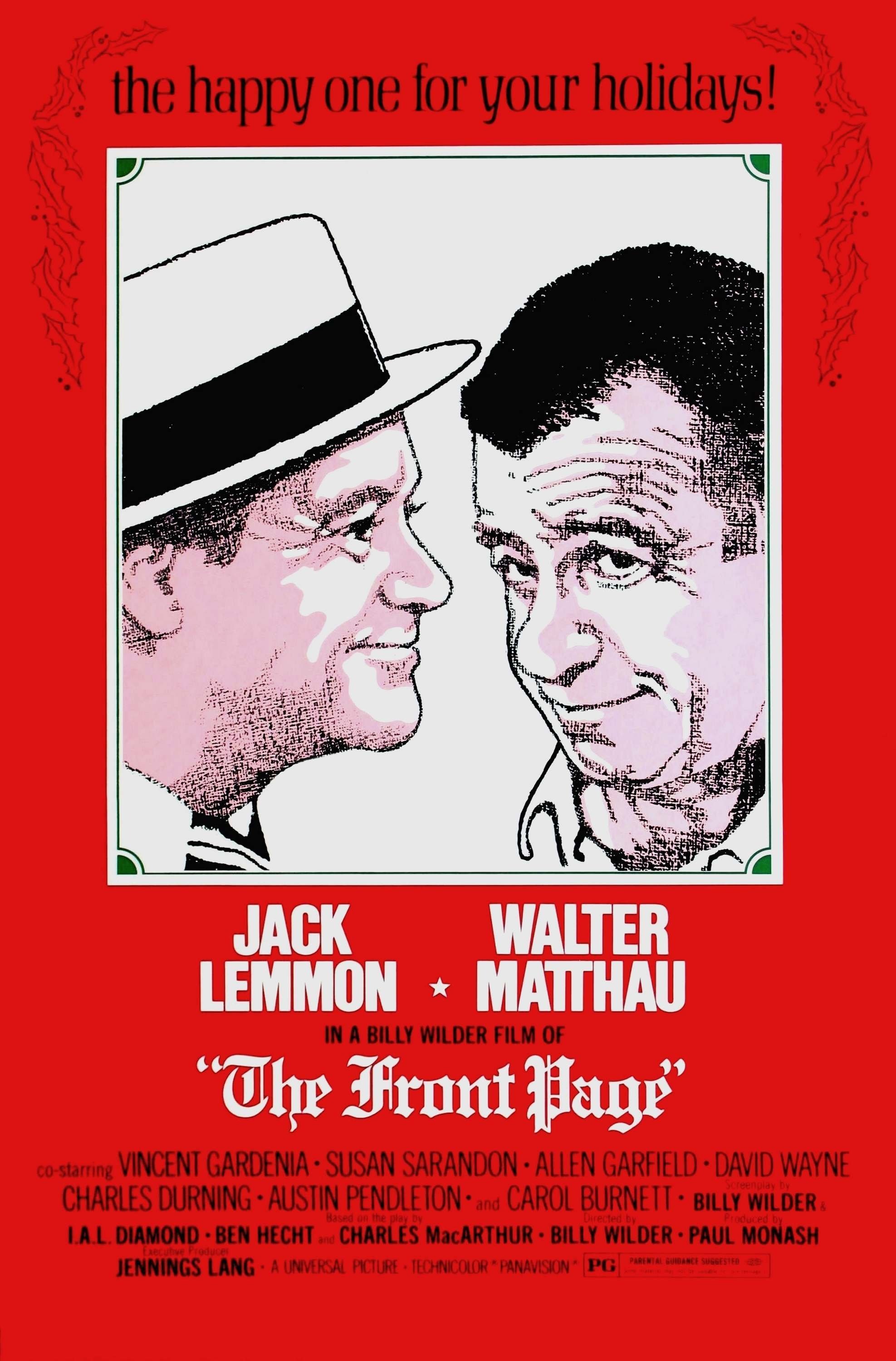 The Front Page 1974 Full Movies English - YouTube