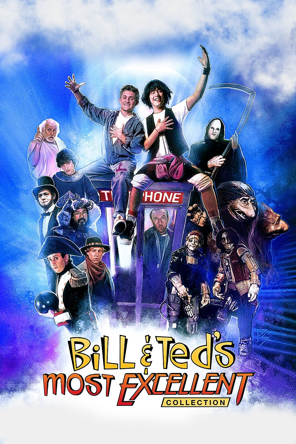 Bill & Ted 1 y 2 (1989-1991) 1080p Latino [Keanu Reeves]