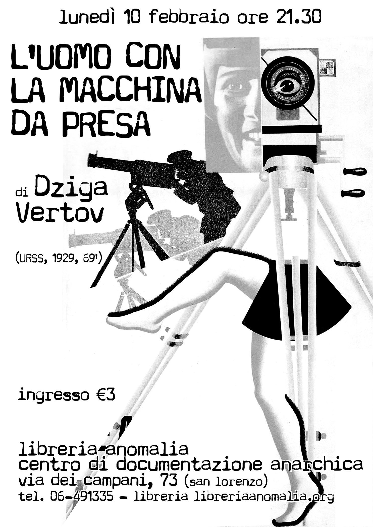 L Uomo Con La Macchina Da Presa