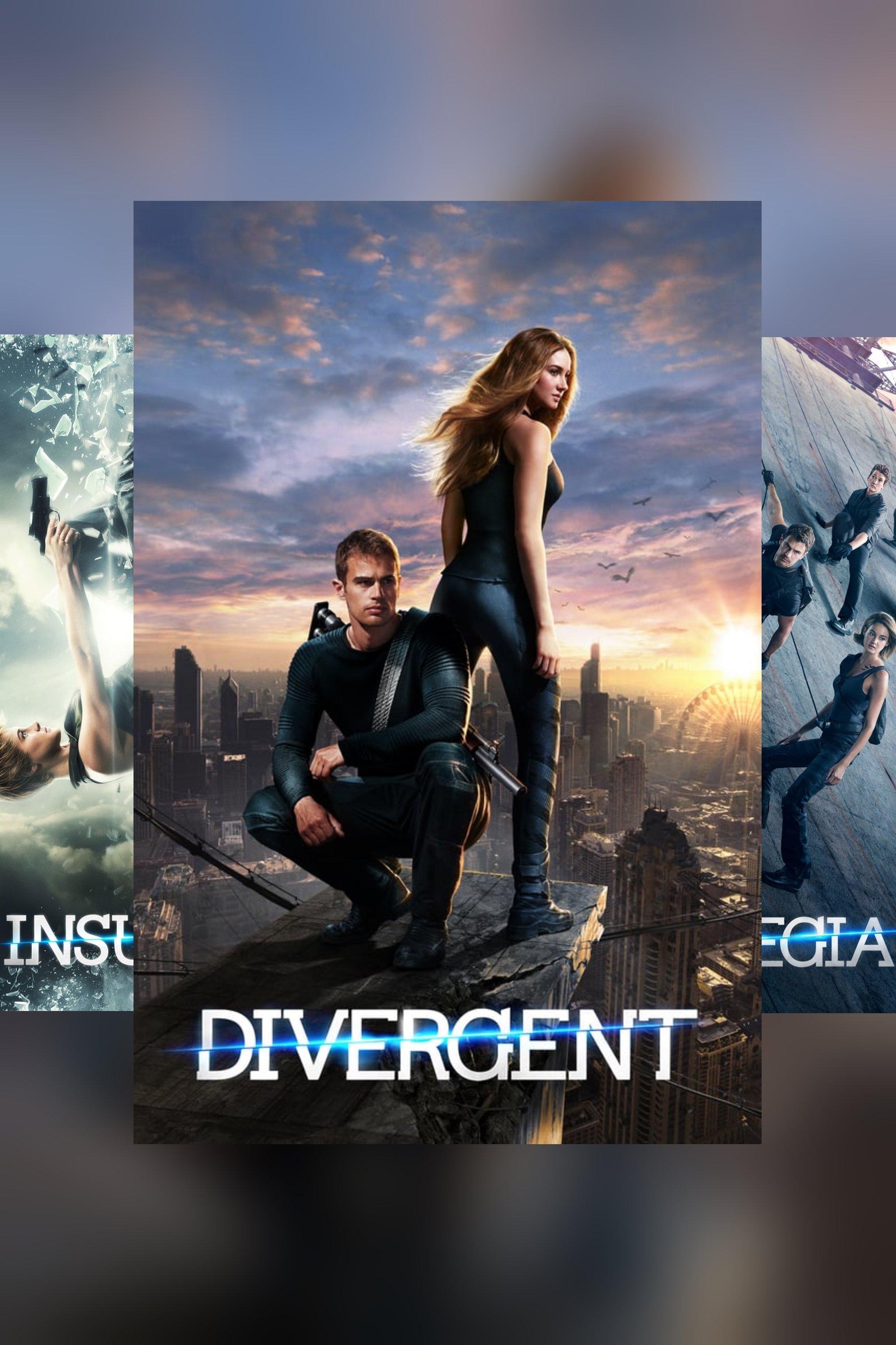 All movies from Divergent Collection saga are on movies