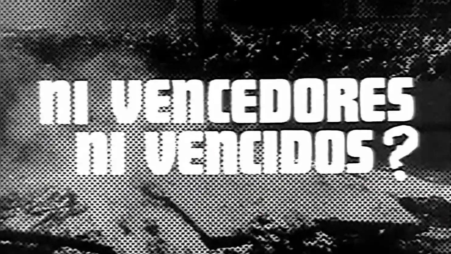 ¿Ni vencedores ni vencidos?