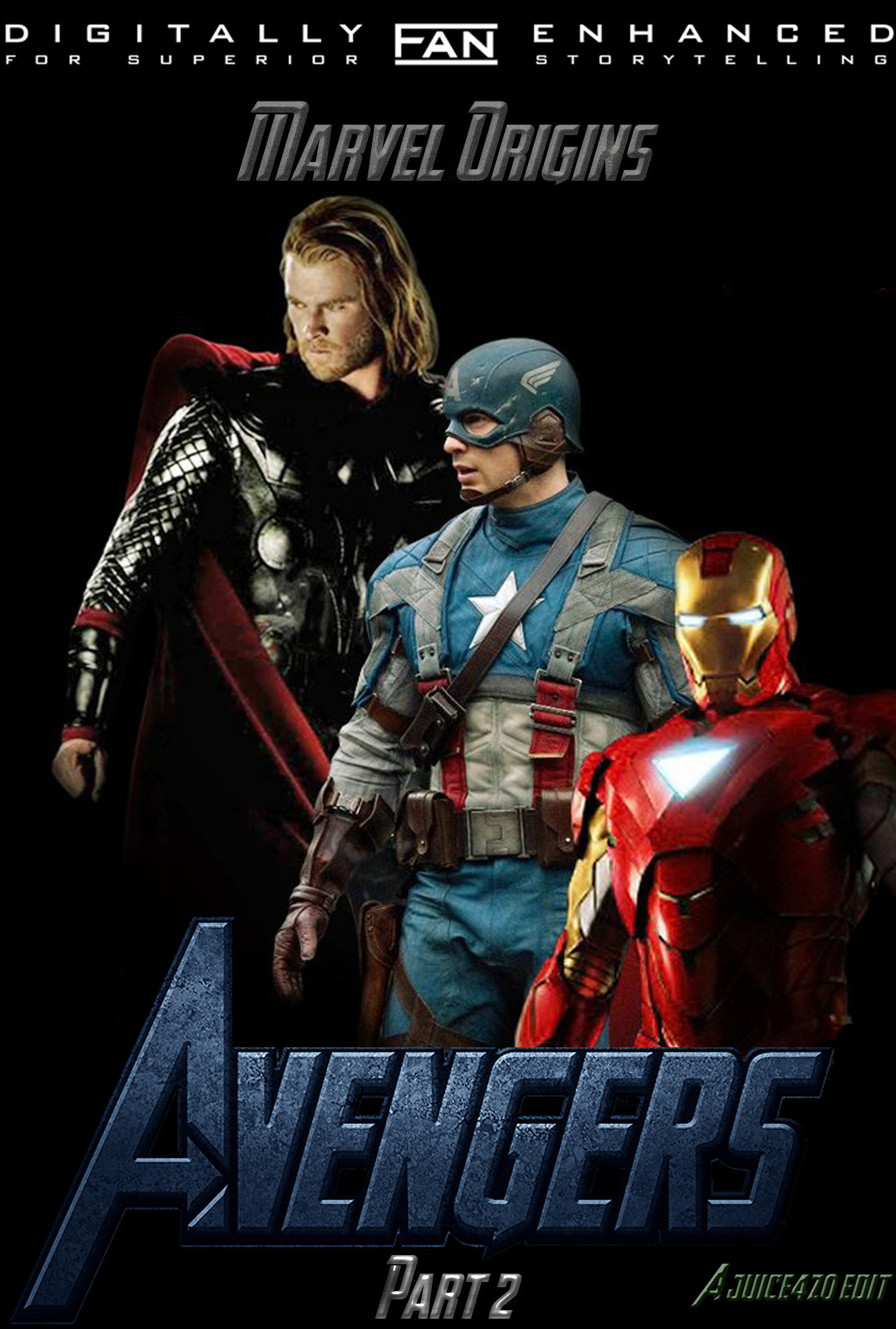 充分的手表 marvel origins: avengers part 2 电影流