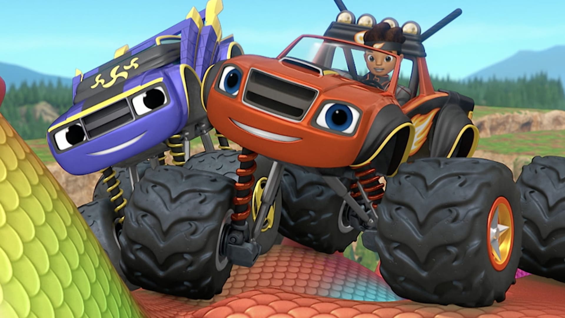 blaze and the monster machines, 2014. 