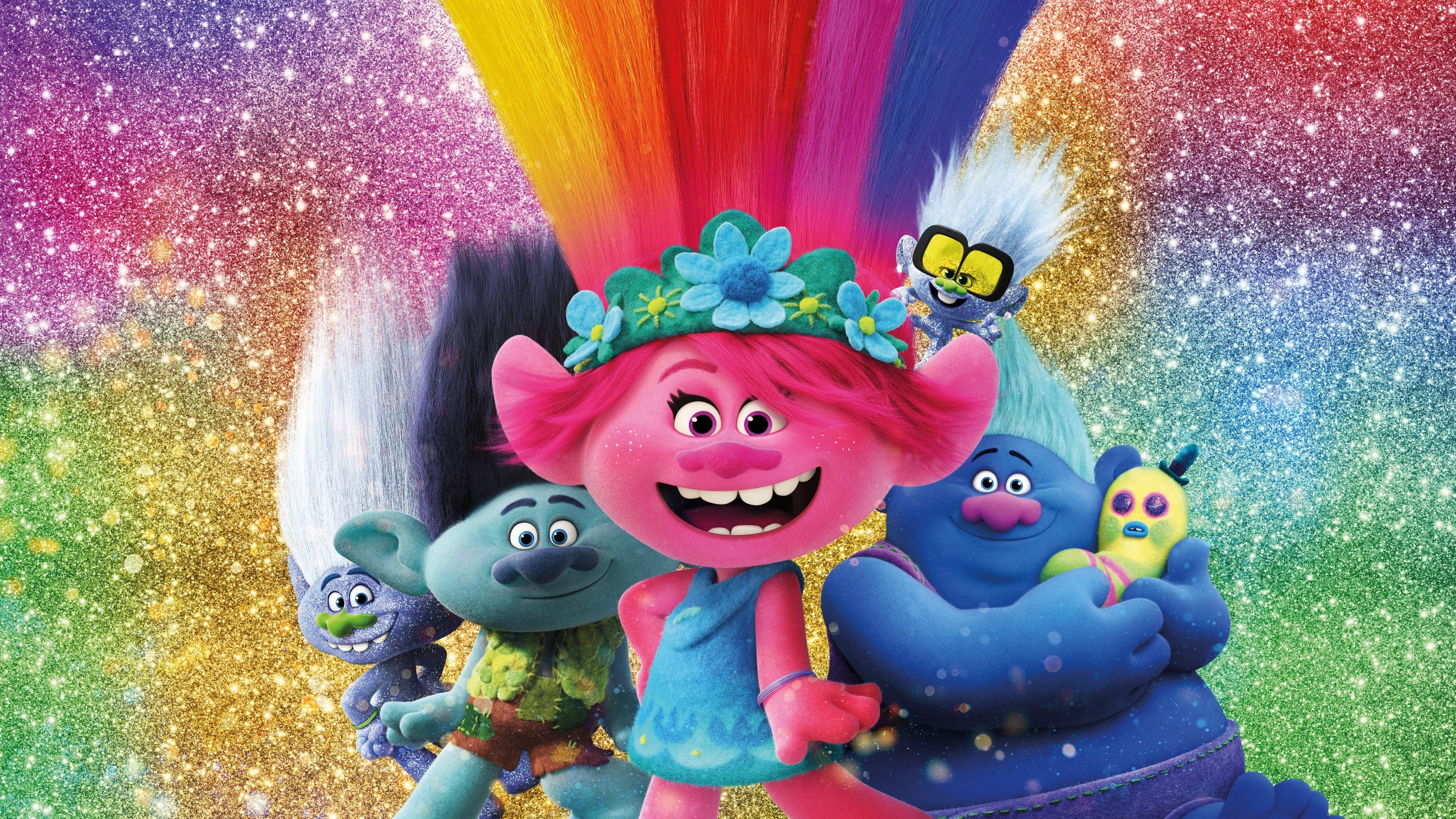 Trolls World Tour (2020) . Film Wallpaper