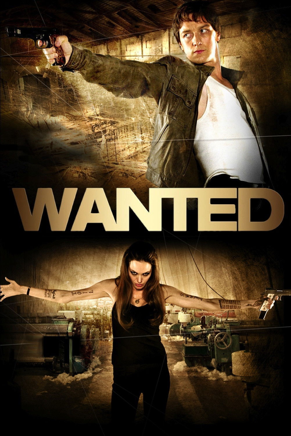 Poster Wanted Hollywood Full Movie In Hindi Download Wanted (2008)