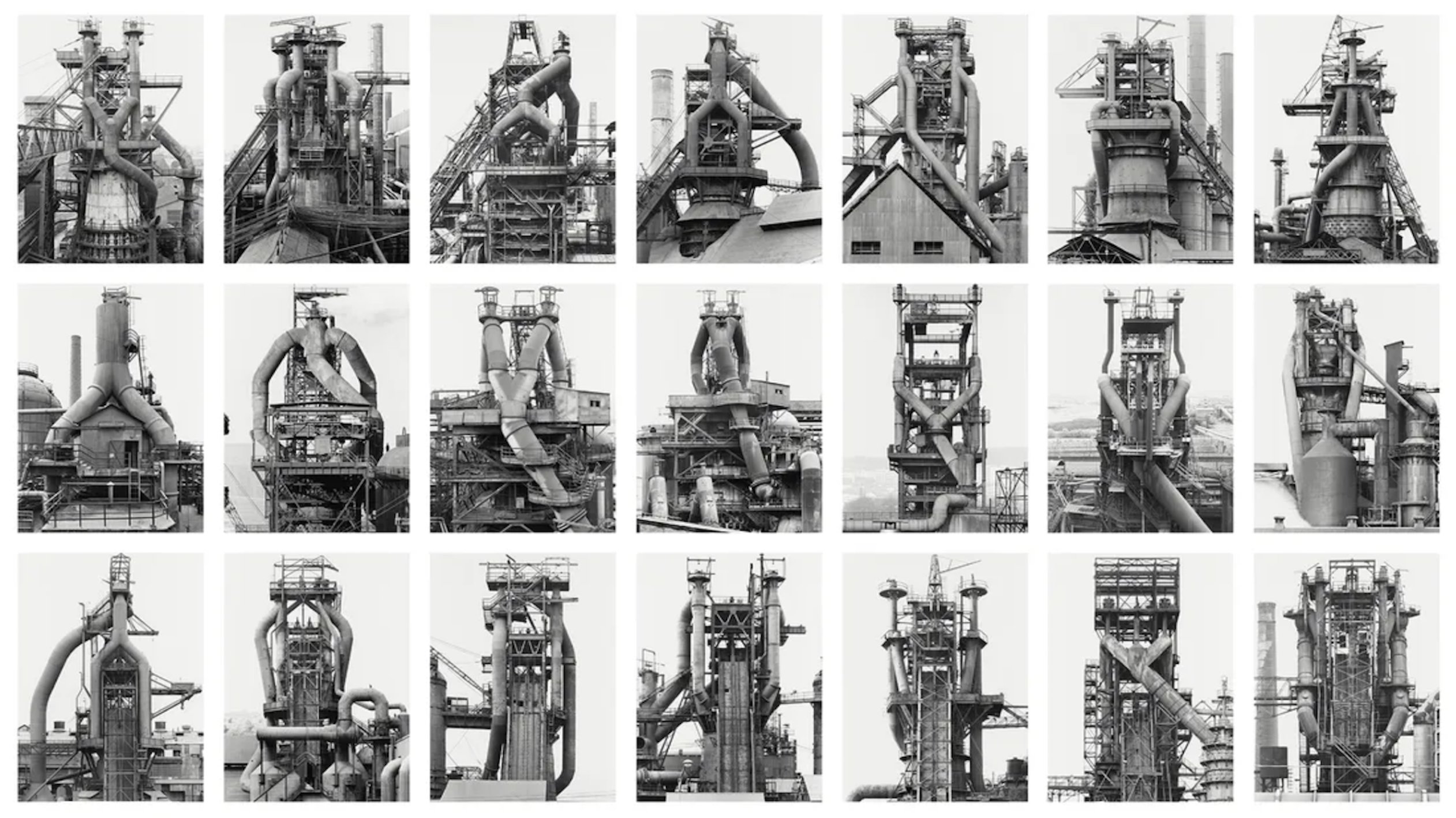 Bernd and Hilla Becher: Typologies of Industrial Architecture