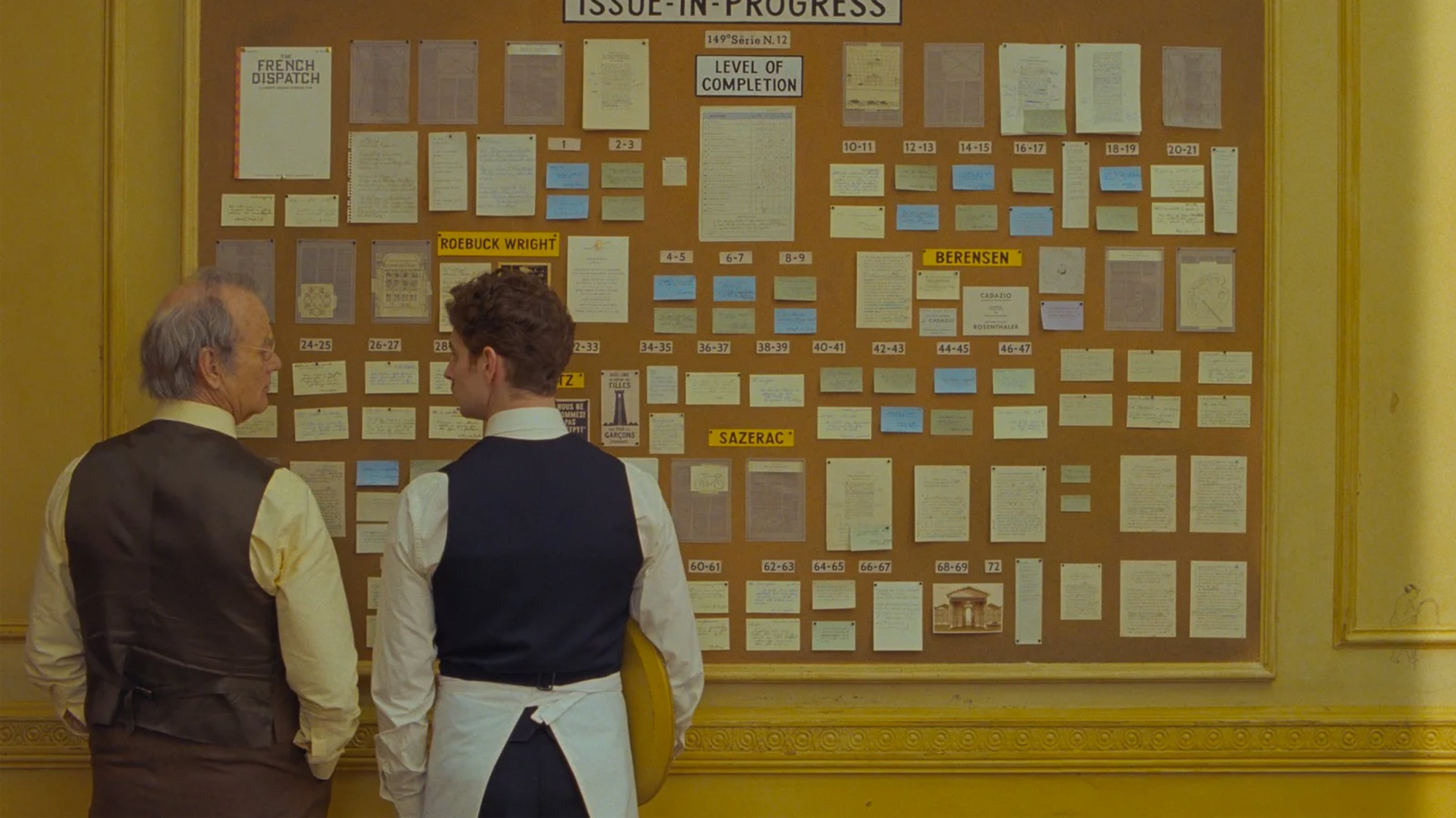 The French Dispatch (2021) . Film Wallpaper