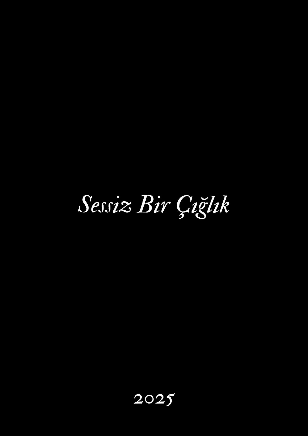 Sessiz Bir ÃÄ±ÄlÄ±k