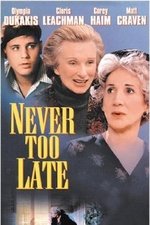 Never Too Late Never Too Late