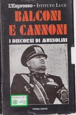 Balconi e cannoni I discorsi di Mussolini