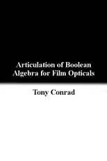 Articulation of Boolean Algebra for Film Opticals