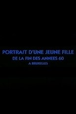 Portrait d'une jeune fille de la fin des années 60 à Bruxelles