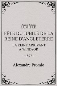 Fête du jubilé de la reine d'Angleterre : la reine arrivant à Windsor