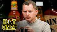 Elijah Wood Tastes the Lava of Mount Doom While Eating Spicy Wings