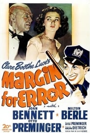Margin for Error Film Plakat