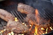 Grilled Steak and Gazpacho