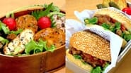 Ganmodoki Bento & Pork Kinpira Burger Bento