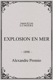 Explosion en mer