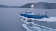 Dangerous boat chase