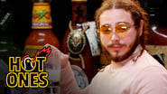 Post Malone Sauces on Everyone While Eating Spicy Wings