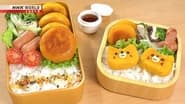 Sobameshi (Fried Yakisoba-and-Rice) Bento & Pumpkin Mochi Bento