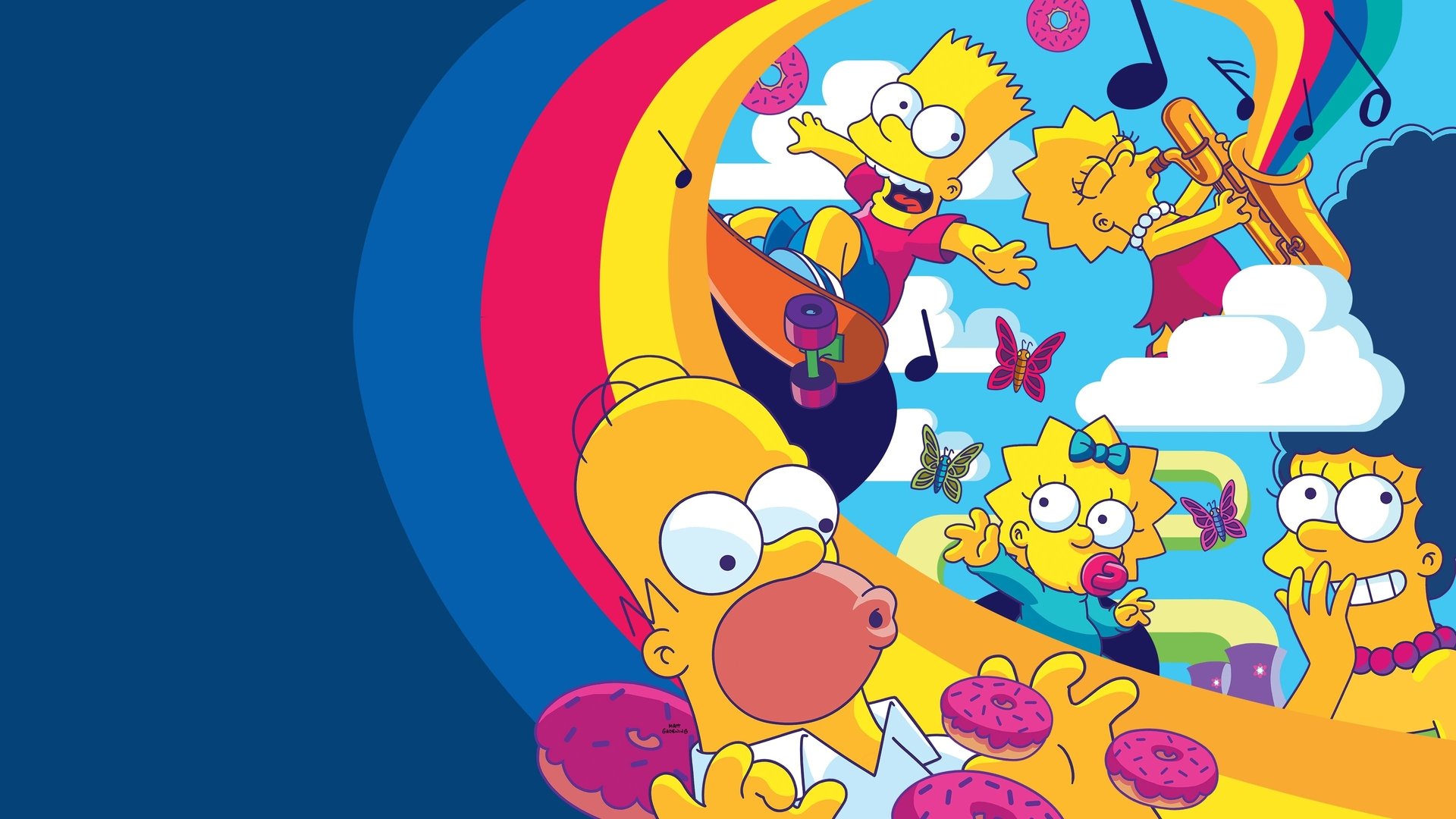 The Simpsons Season 29 Episode 12 : Homer Is Where the Art Isn't