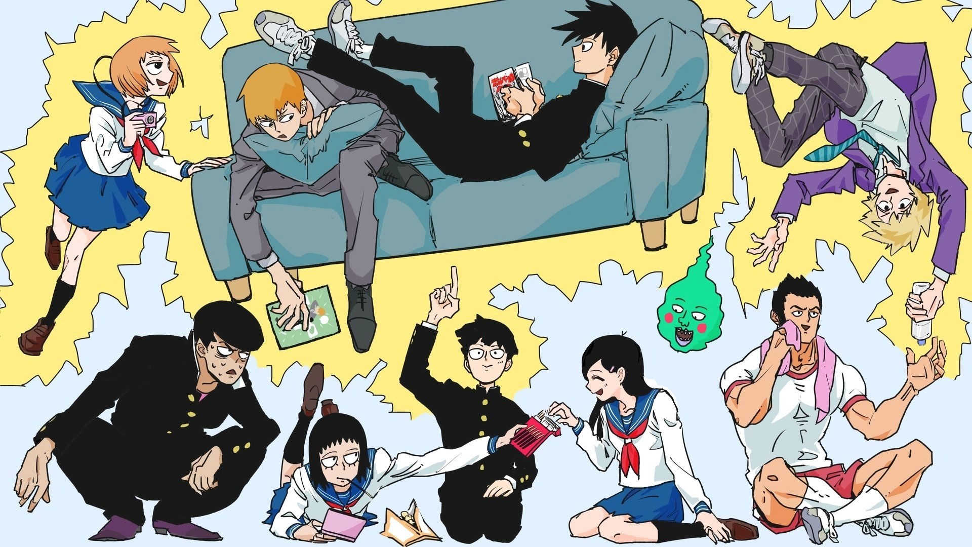 Mob Psycho 100 Season 1 Episode 6 : Discord ~To Become One~
