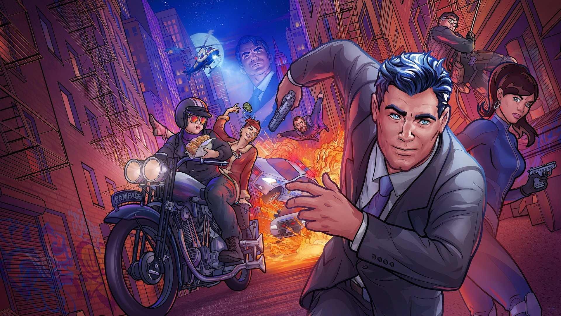 Archer Season 11 Episode 2 : Bloodsploosh