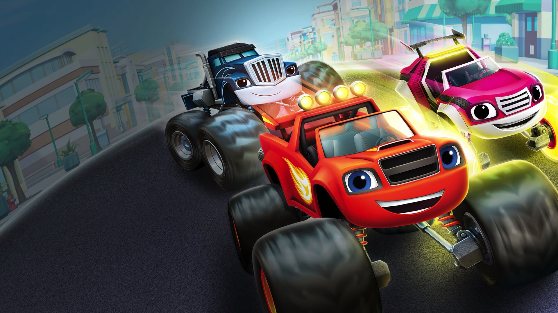 Blaze and the Monster Machines Season 8 Episode 10 : Snow, Sea, Sky Race