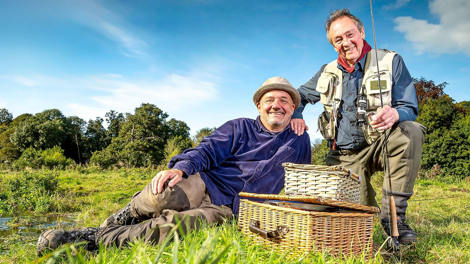Mortimer & Whitehouse: Gone Fishing Season 5 Episode 5 : Carp & Barbel: Reigate Hills, Surrey