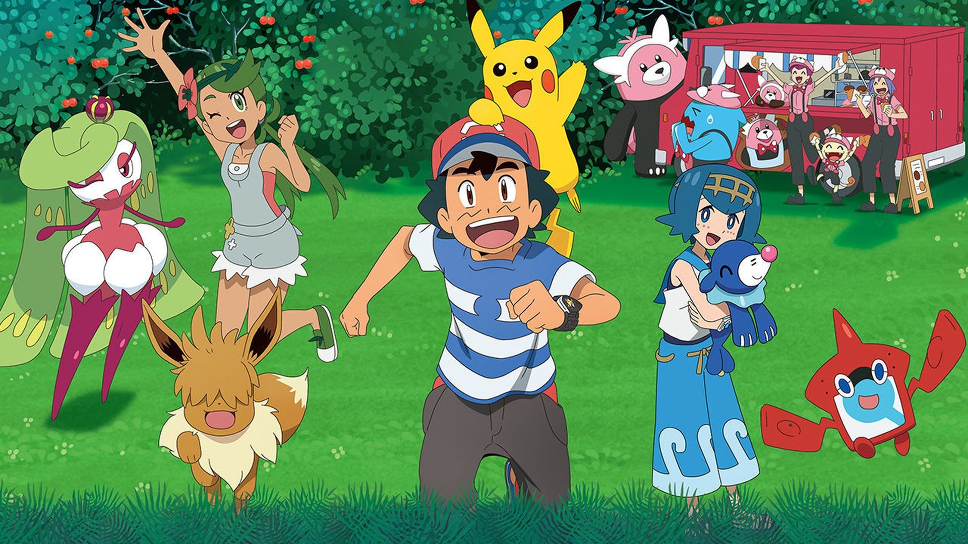 Pokémon Season 12 Episode 2 : A Breed Stampede!