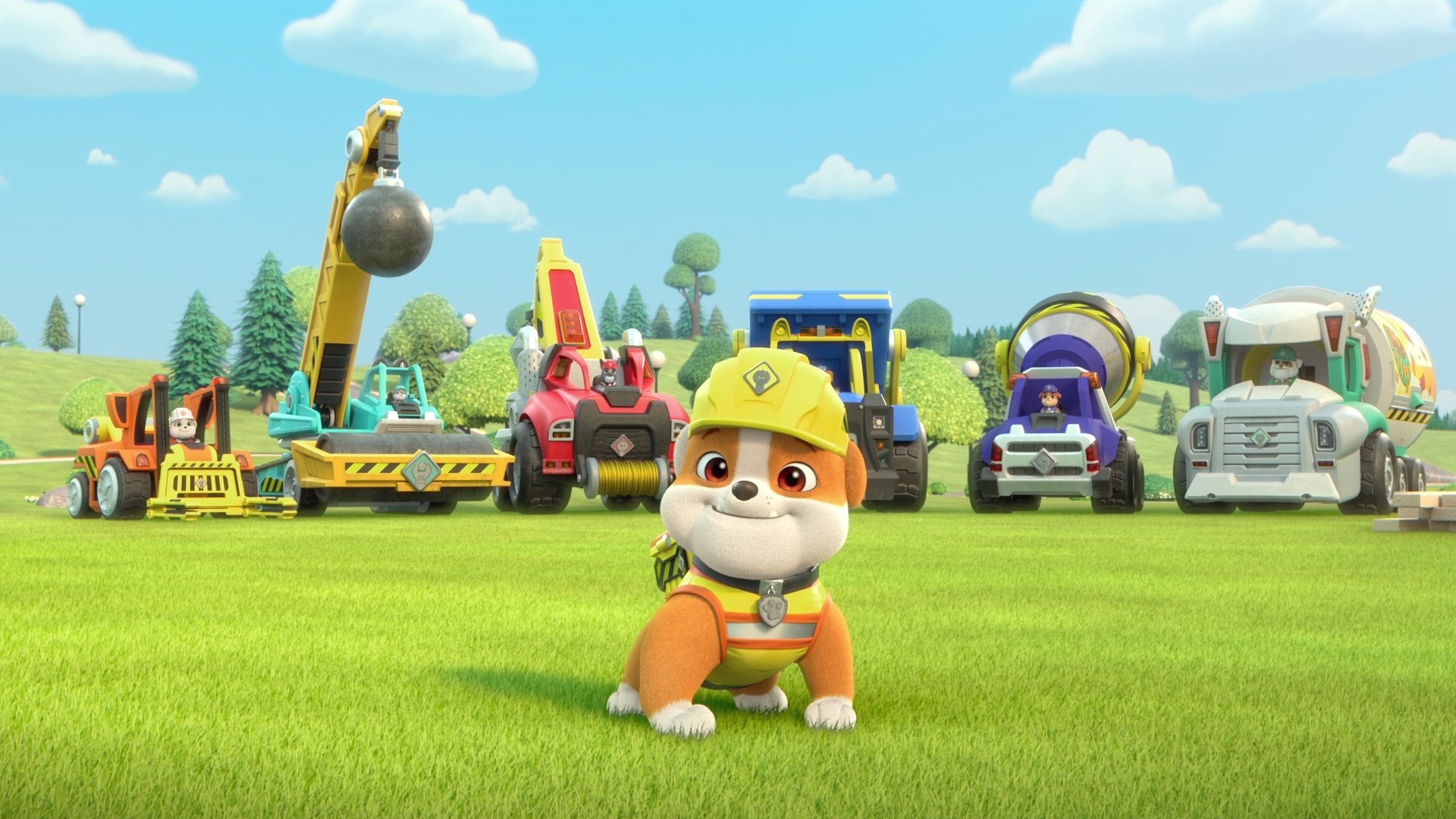 Rubble & Crew Season 2 Episode 19 : The Crew Builds a Farm Animal Yoga Space