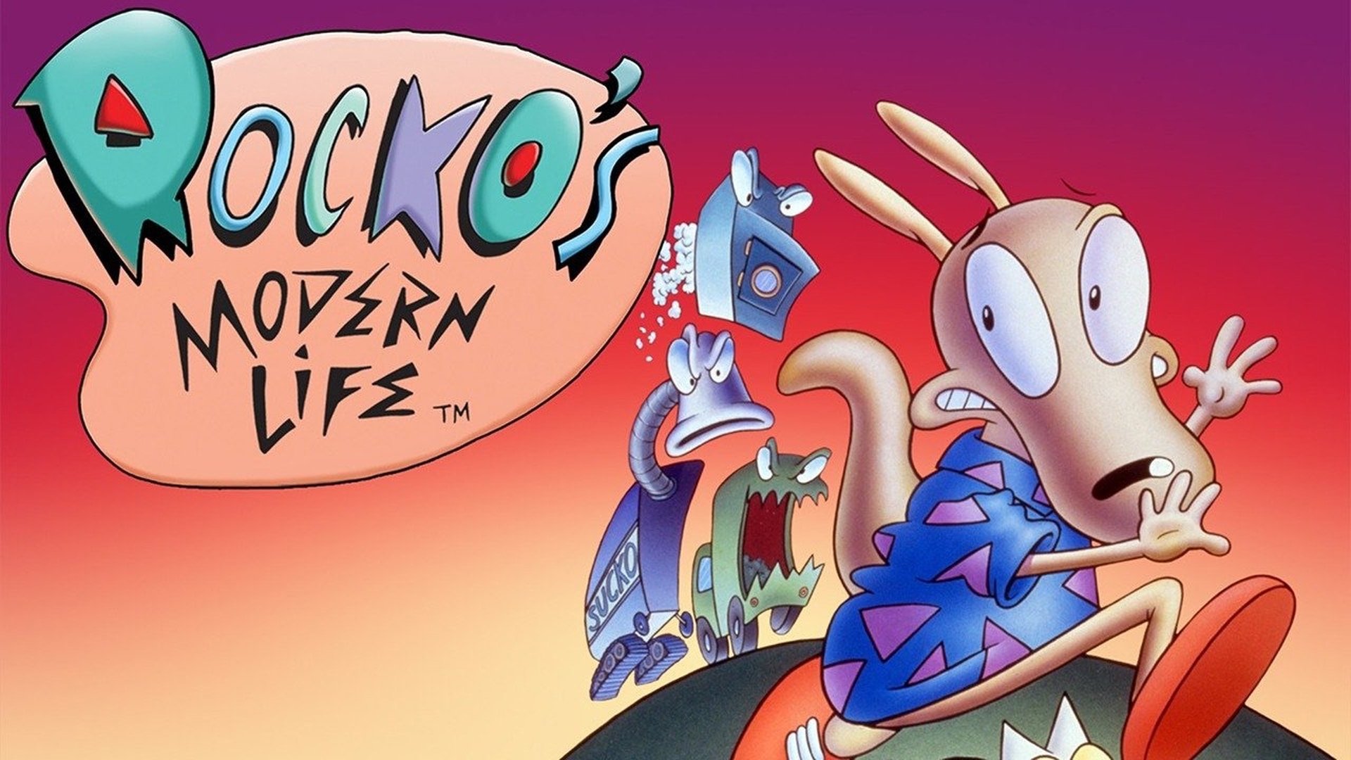 Rocko's Modern Life Season 2 Episode 8 : Boob Tubed