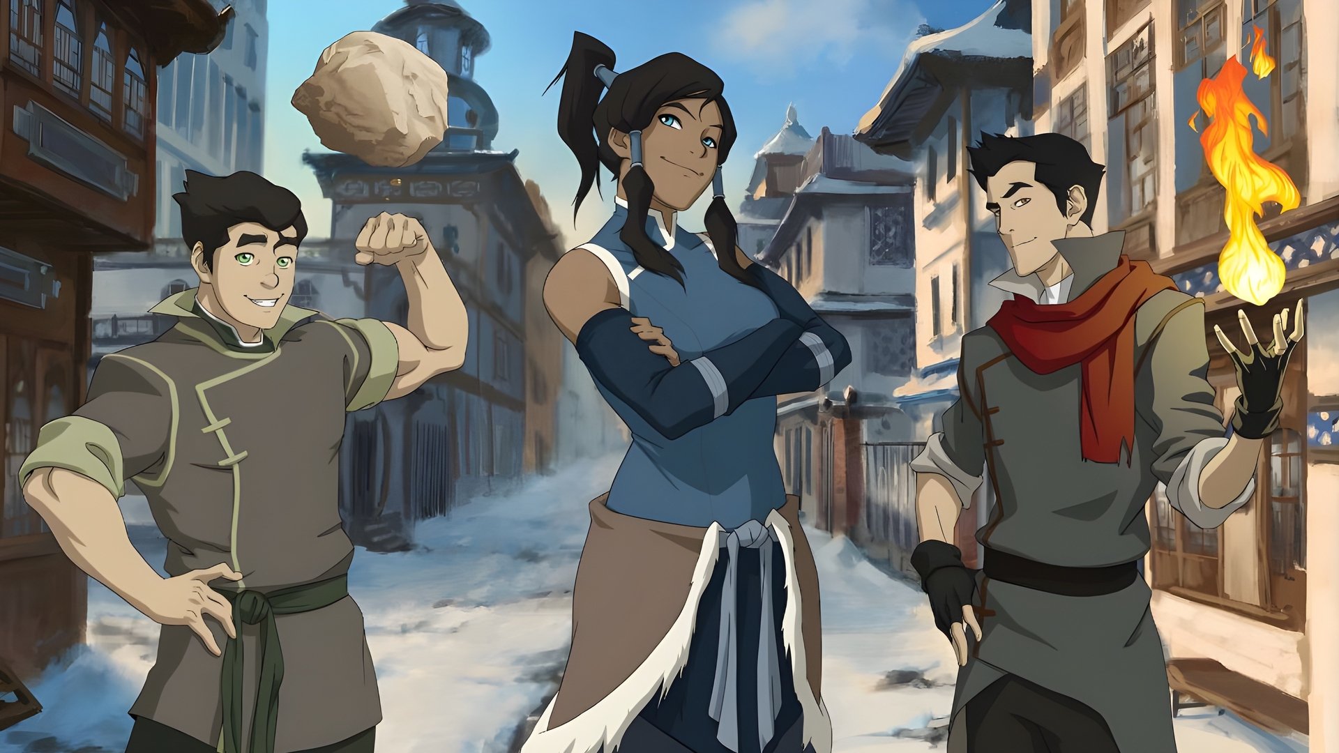 The Legend of Korra Season 1 Episode 11 : Skeletons in the Closet