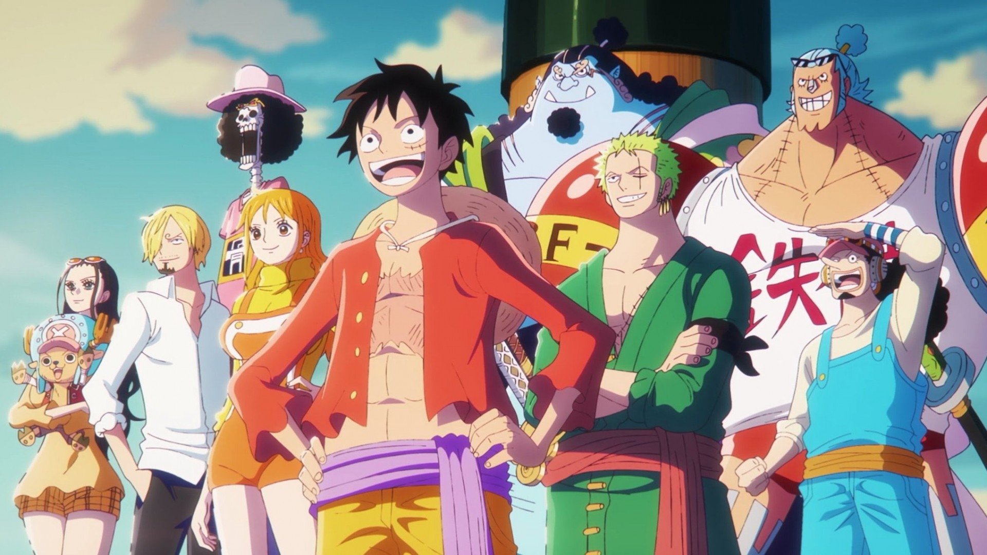 One Piece Season 13 Episode 458 : A Special Retrospective Before Marineford! The Three Navy Admirals Come Together!